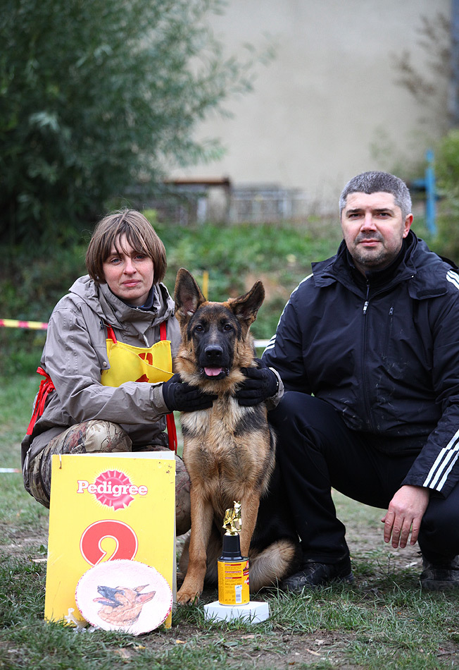 Вицепобедитель класса щенков в Новороссийске 19 октября 2014 года